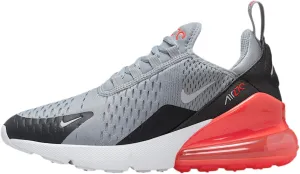 Nike Air Max 270 Big Kids' Shoes (943345-039, Wolf Grey/Anthracite/Bright Crimson/White)