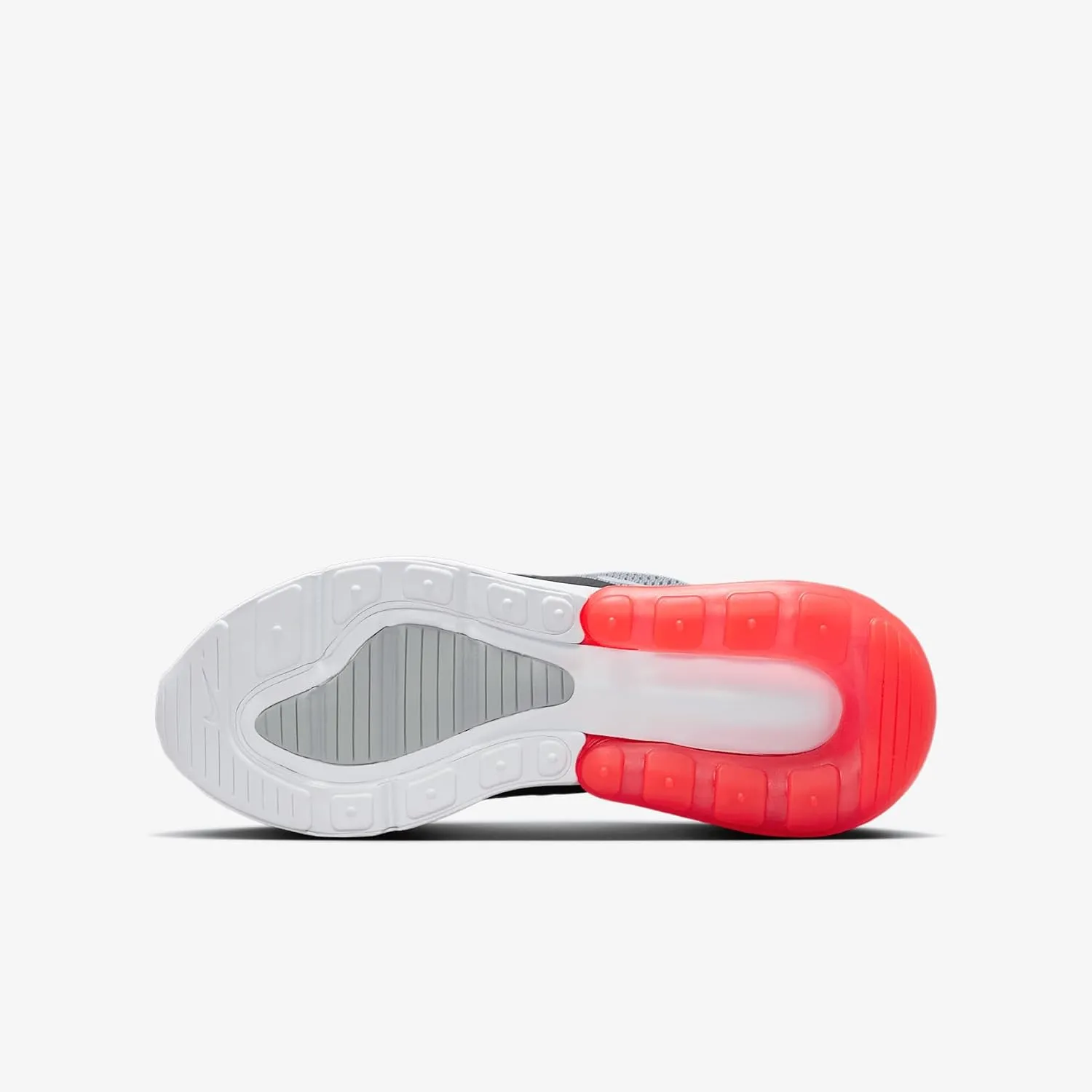 Nike Air Max 270 Big Kids' Shoes (943345-039, Wolf Grey/Anthracite/Bright Crimson/White)