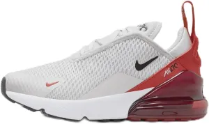 Nike Air Max 270 Little Kids' Shoe (AO2372-036, Photon Dust/Picante Red/Black) Size 13