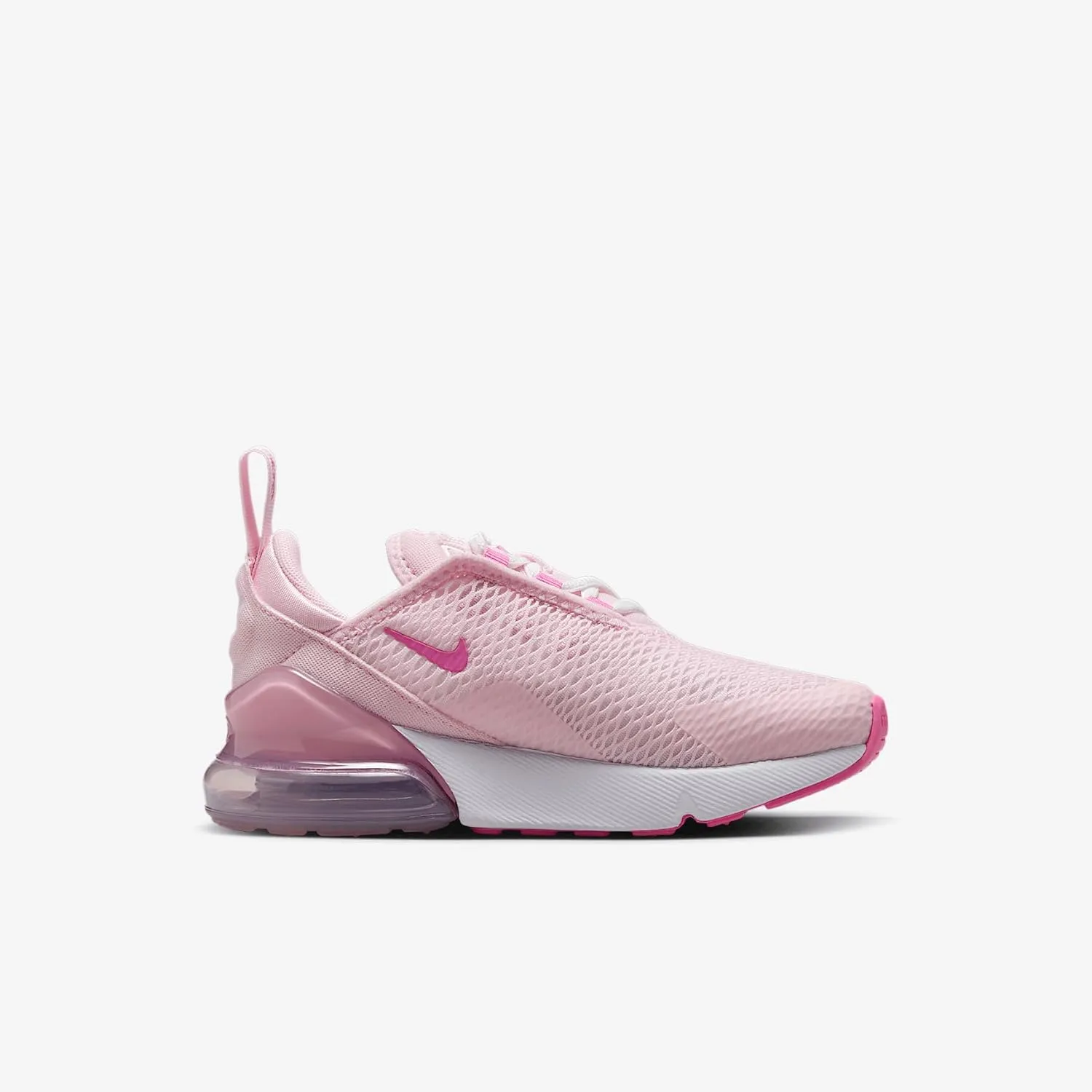 Nike Air Max 270 Little Kids' Shoes (IB4436-663, Pink Foam/Summit White/Platinum Violet/Playful Pink)