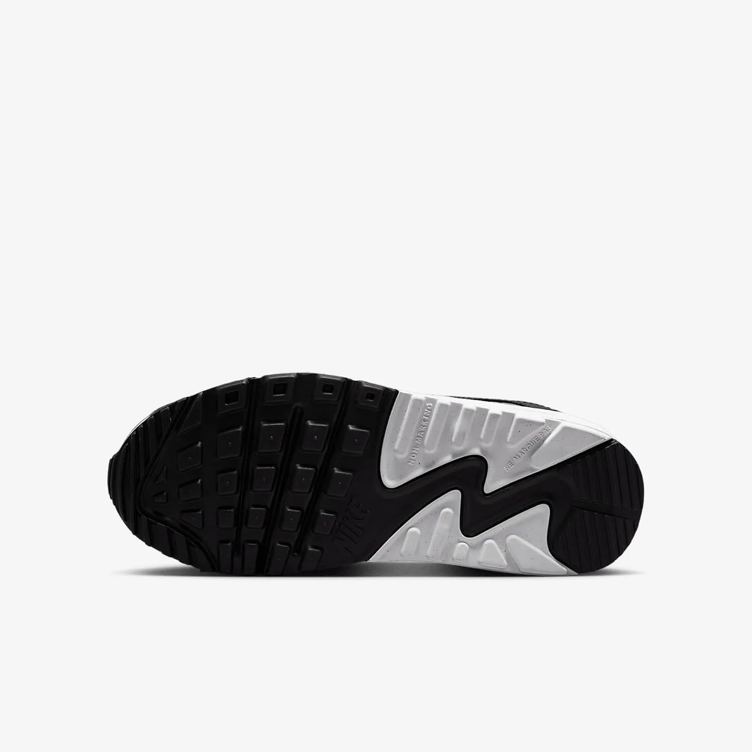 Nike Air Max 90 Big Kids' Shoes (HF6358-007, Wolf Grey/Cool Grey/Anthracite/White)