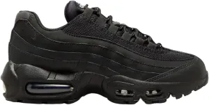 Nike Air Max 95 Grade School Running Shoes (Black/Black/Anthracite/Black) (II4053-001, Grey/White)