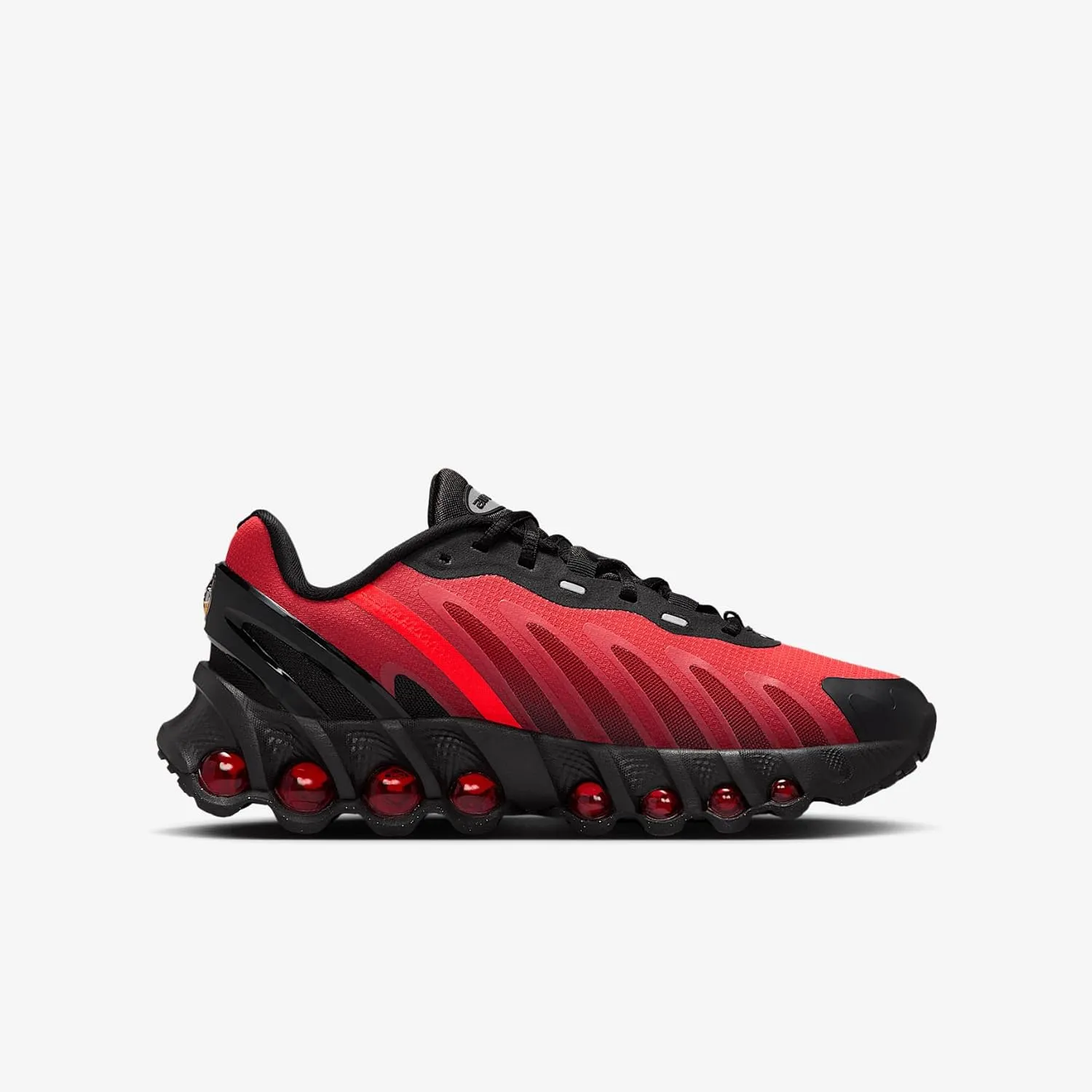 Nike Air Max Dn8 Big Kids' Shoes (HF7310-004, Black/University Red/Bright Crimson/Black)