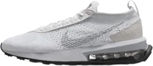 Nike Air Max Flyknit Racer Women's Shoes (DM9073-100, White/Platinum Tint/Black/Pure Platinum) Size 9