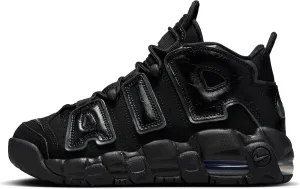 Nike Air More Uptempo Big Kids' Shoes (FV2264-001, Black/Black/Anthracite) Size 6.5