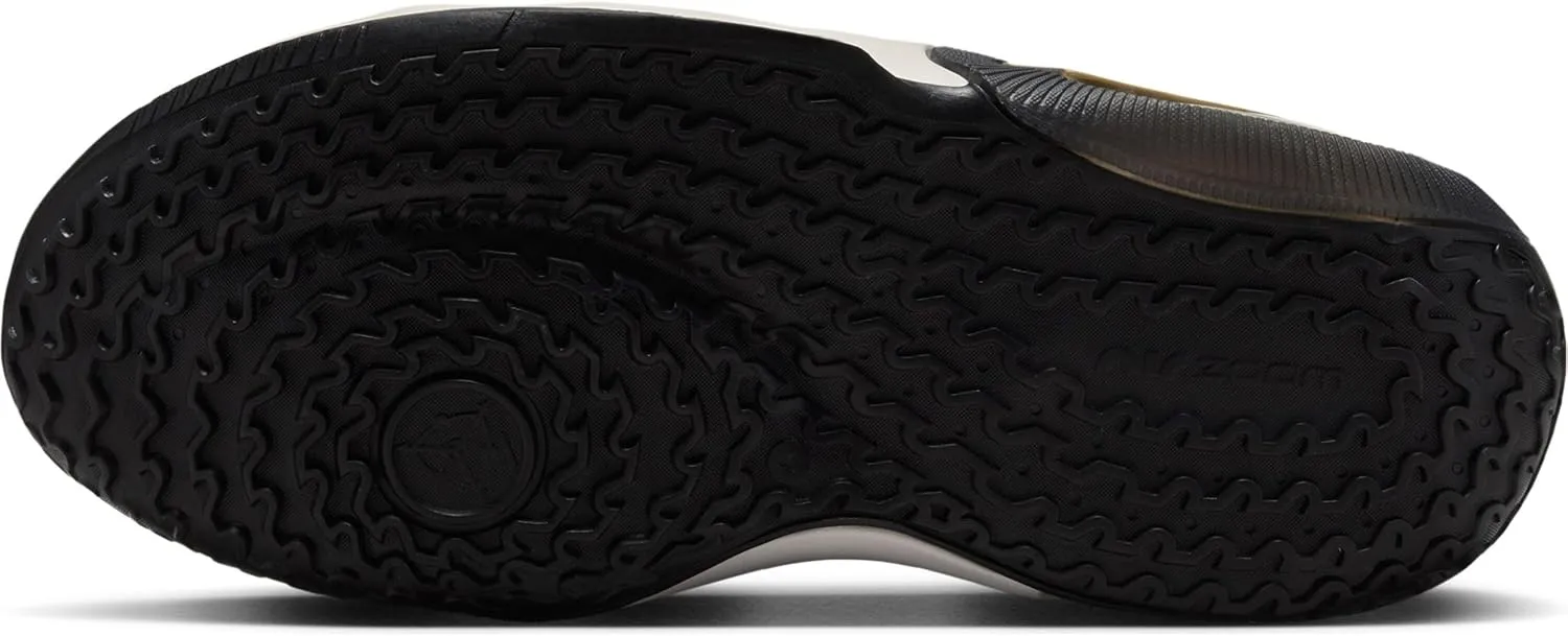 Nike Air Zoom Crossover 2 Big Kids' Basketball Shoes (FZ7312-001, Black/Pale Ivory/Metallic Gold)