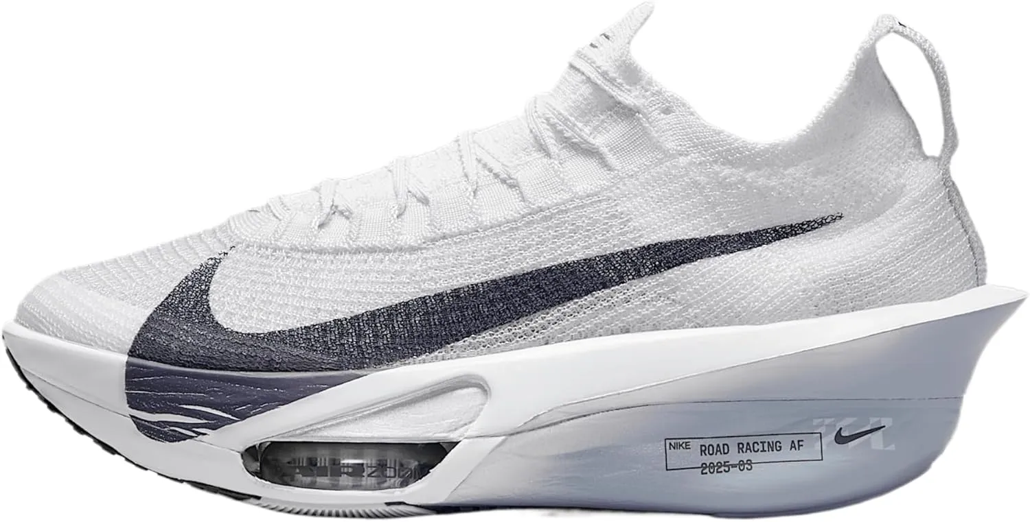 Nike Alphafly 3 Women's Road Racing Shoes (FD8315-102, White/Pure Platinum/Obsidian Mist/Gridiron)