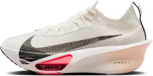 Nike Alphafly 3 Women's Road Racing Shoes (FD8315-103, Sail/Crimson Tint/Guava Ice/Black) Size 10