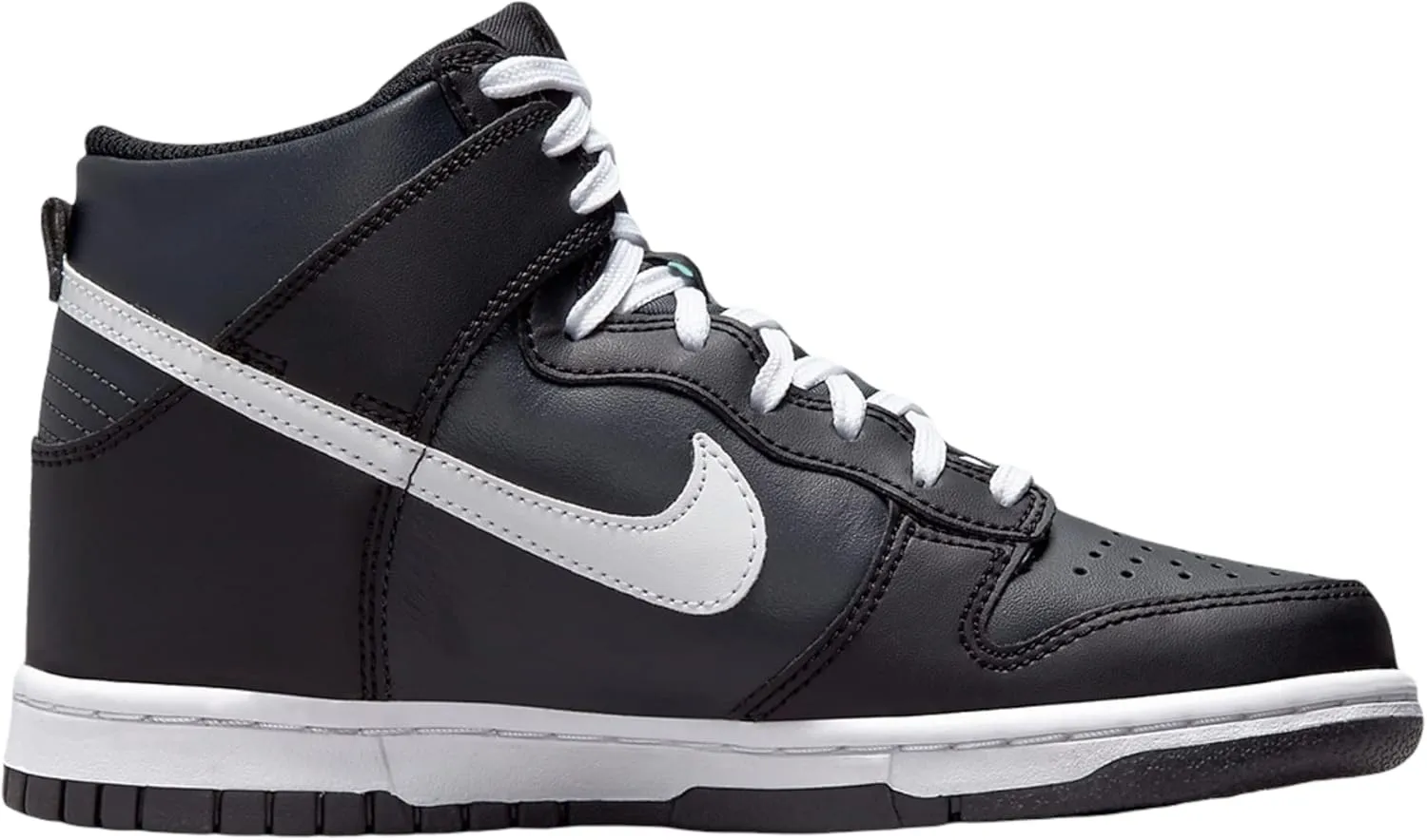 Nike Big Kid's Dunk Hi White/Midnight Navy (DH9751 100)