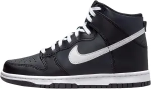 Nike Big Kid's Dunk Hi White/Midnight Navy (DH9751 100)