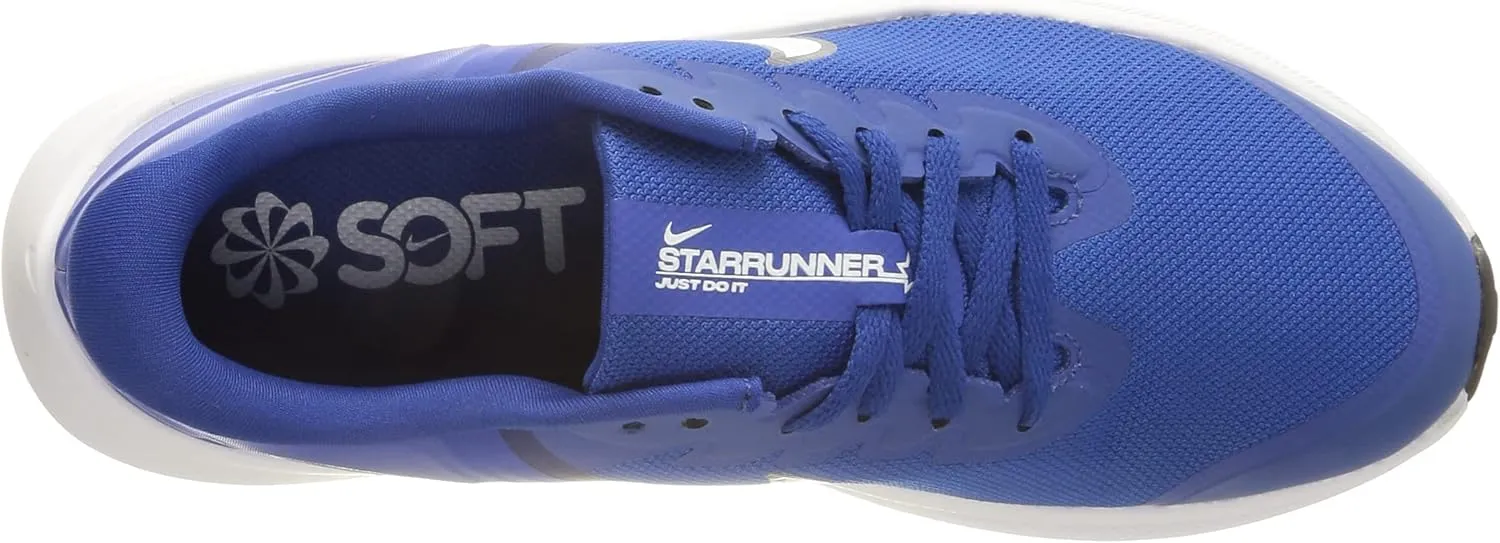 Nike Big Kid's Star Runner 3 Black/Black-Dk Smoke Grey (DA2776 001)