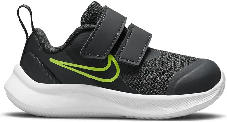 Nike Big Kid's Star Runner 3 Black/Black-Dk Smoke Grey (DA2776 001)