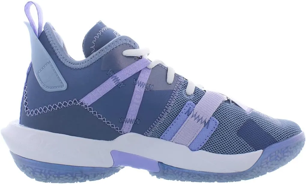 Nike Boys' Grade School Jordan Why Not Zer0.4,Indigo Fog/Purple Pulse