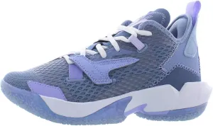 Nike Boys' Grade School Jordan Why Not Zer0.4,Indigo Fog/Purple Pulse