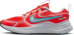 Nike Cosmic Runner Big Kids' Road Running Shoes (HM4402-600, Bright Crimson/Pure Platinum/Black/Dusty Cactus)