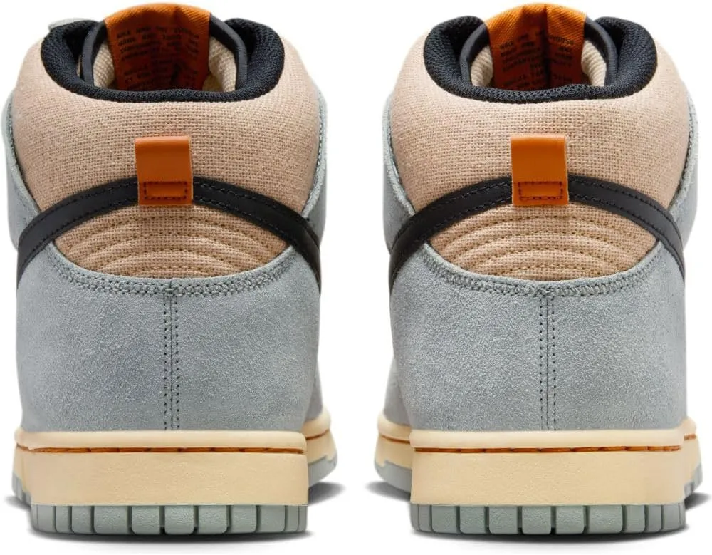 Nike Dunk High Retro SE Hemp Hoops Mens (FJ4191-200, Grain/Light Pumice/Pale Vanilla/Black)