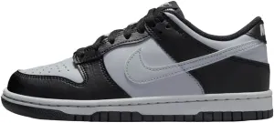 Nike Dunk Low Big Kids' Shoes (HQ3810-001, Black/Wolf Grey)