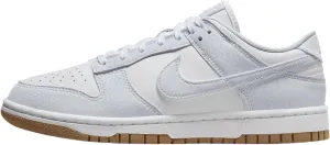Nike Dunk Low Premium Next Nature Women's Shoes (FN6345-100, White/Gum Light Brown/Football Grey) Size 6.5