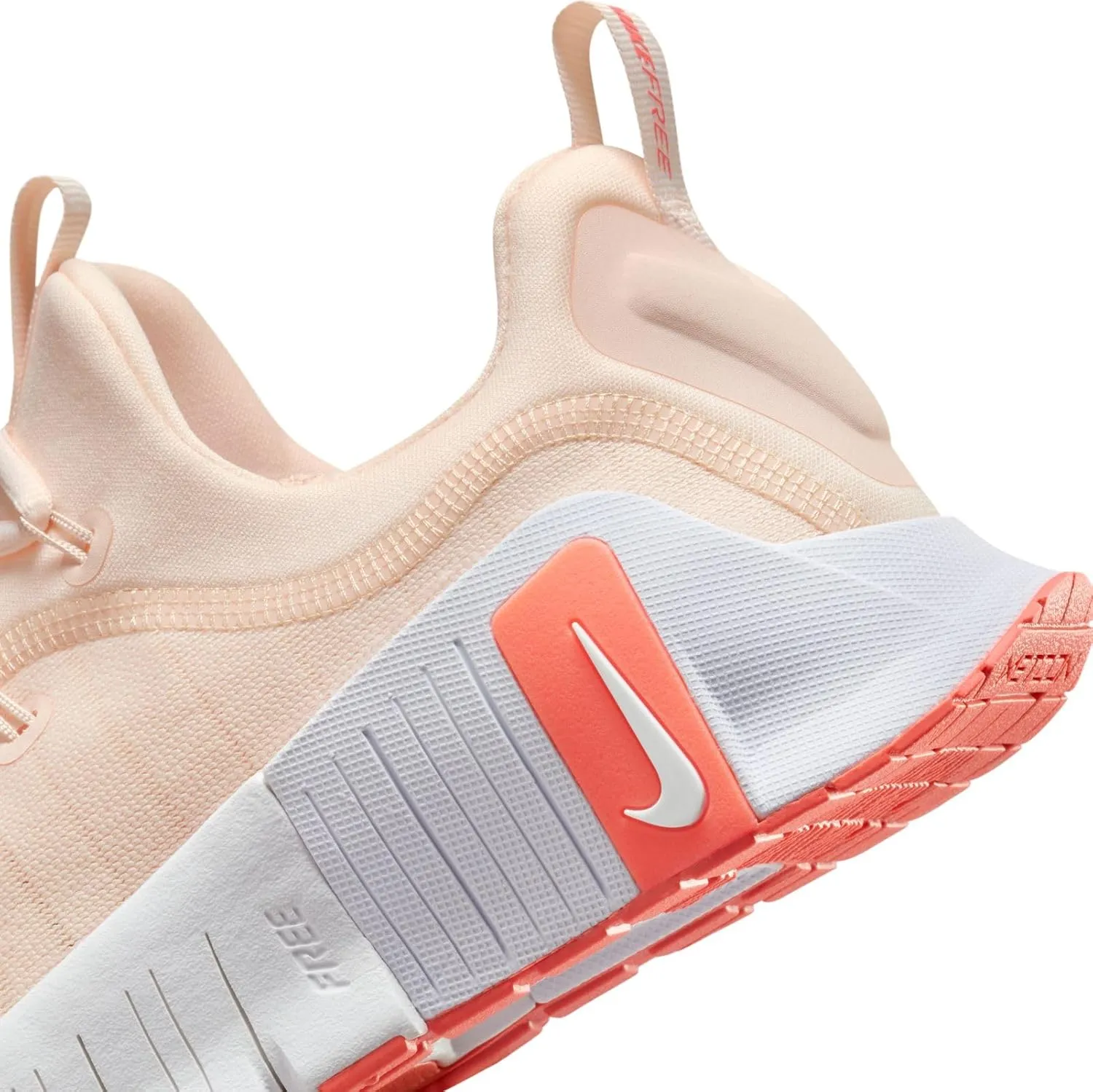 Nike Free Metcon 6 Women's Workout Shoes (FJ7126-801, Guava Ice/Light Wild Mango/White)