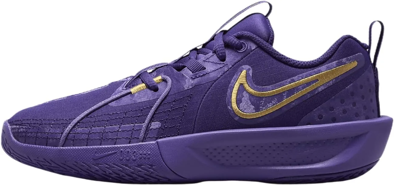 Nike G.T. Cut 3 Big Kids' Basketball Shoes (FZ7300-500, Court Purple/Field Purple/Wild Violet/Ink) Size 4.5