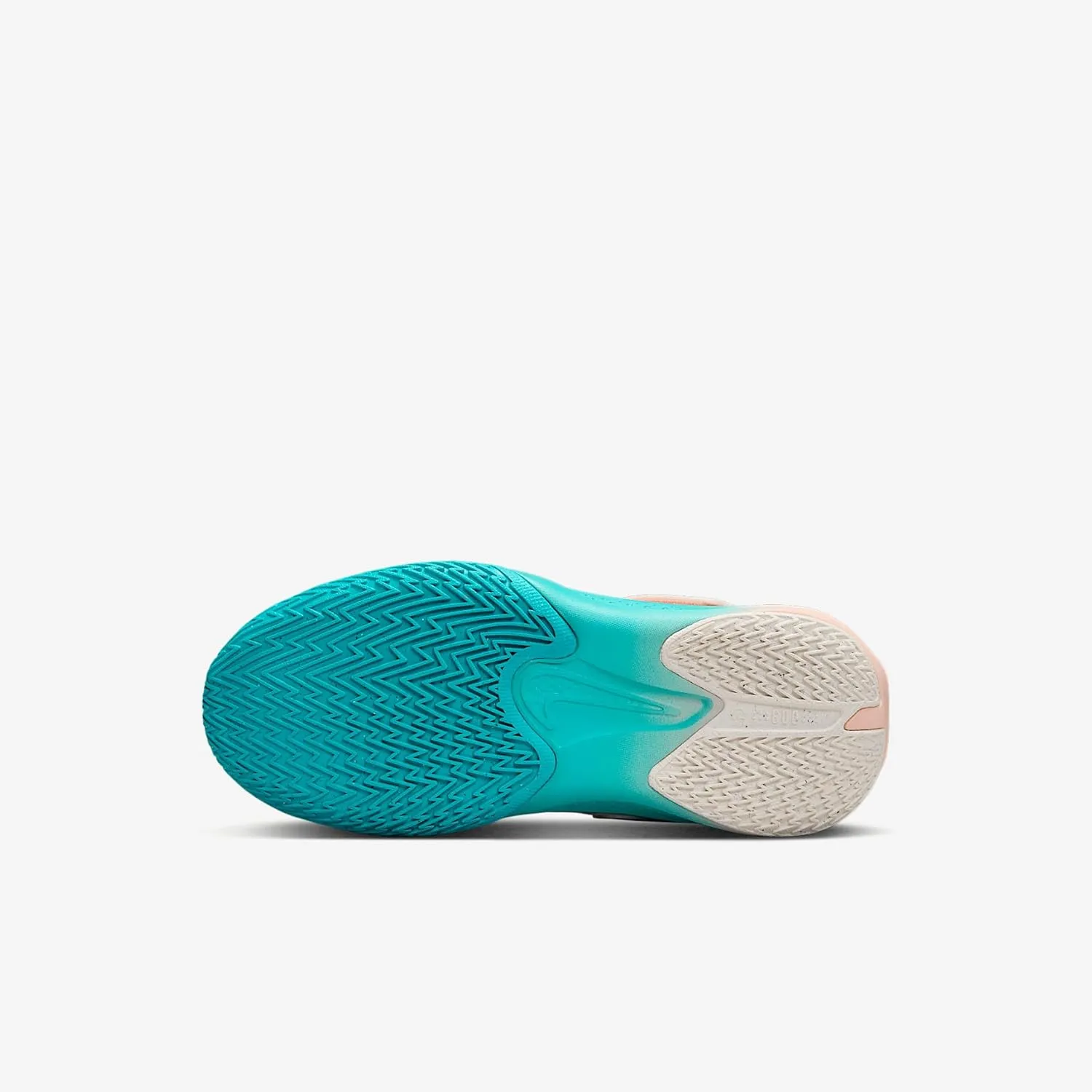 Nike G.T. Cut 3 Little Kids' Basketball Shoes (FD7034-602, Washed Coral/Dusty Cactus/Metallic Silver/Chalk)