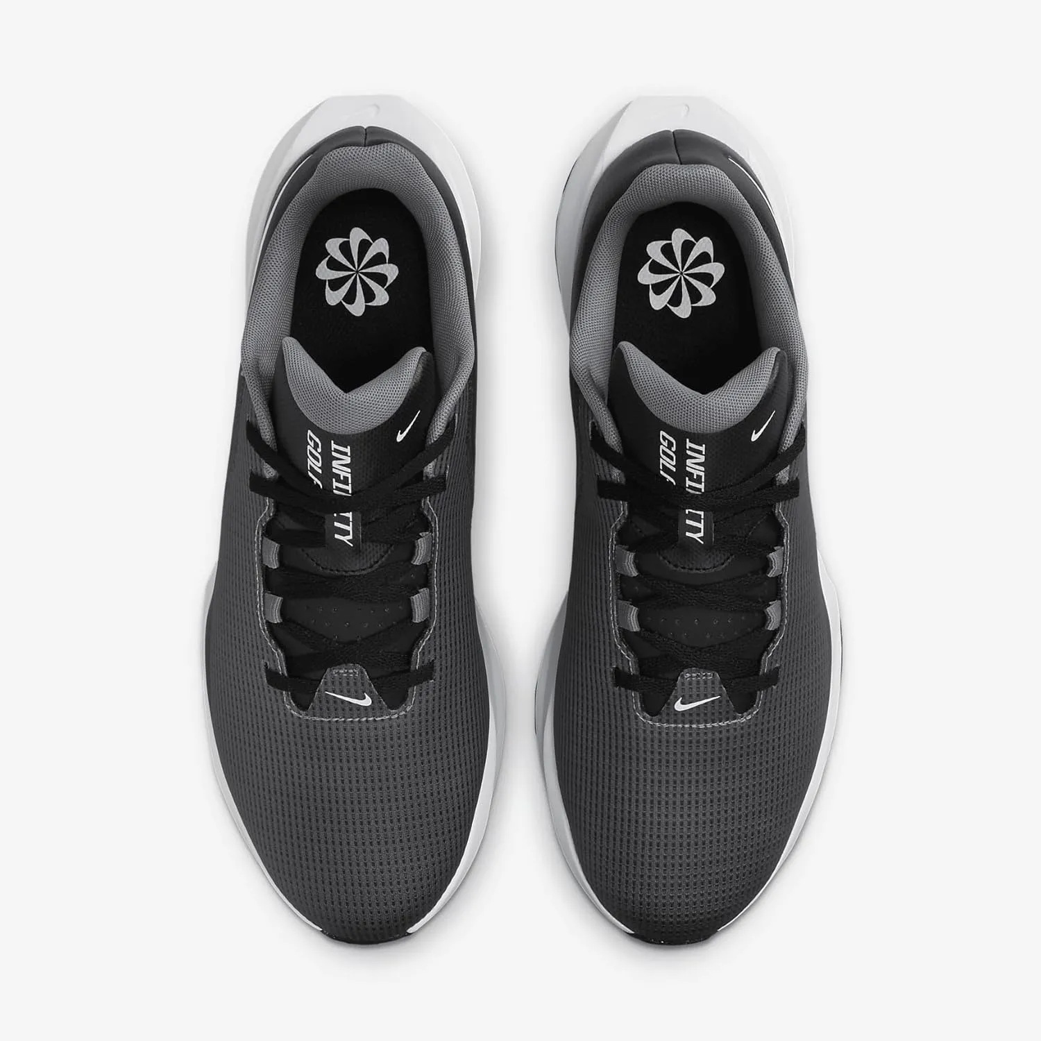 Nike Infinity G NN Golf Shoes (Wide) (FN0565-001, Black/Smoke Grey/White)