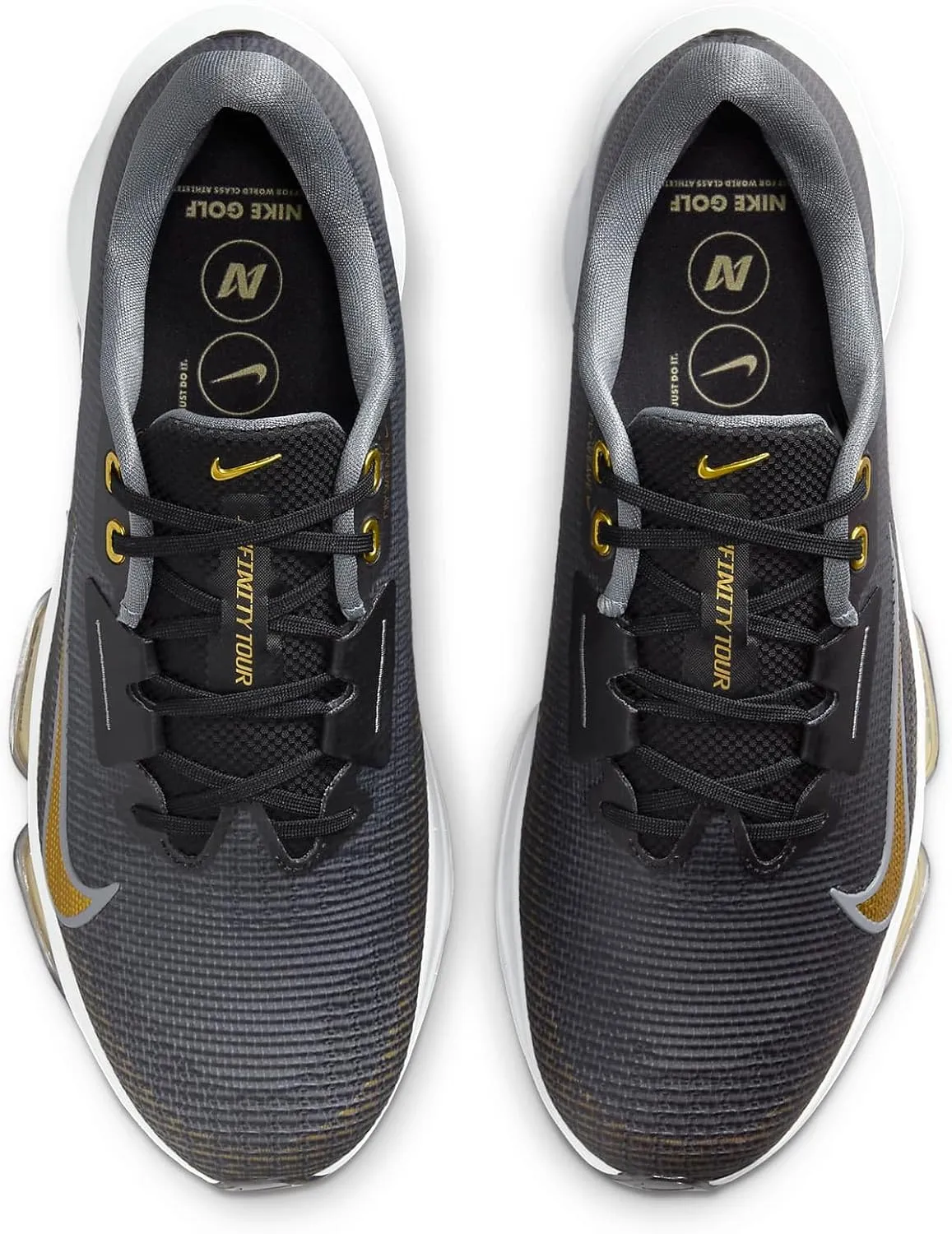 Nike Infinity Tour BOA 2 Golf Shoes (Wide) (FN6730-300, Barely Gr)