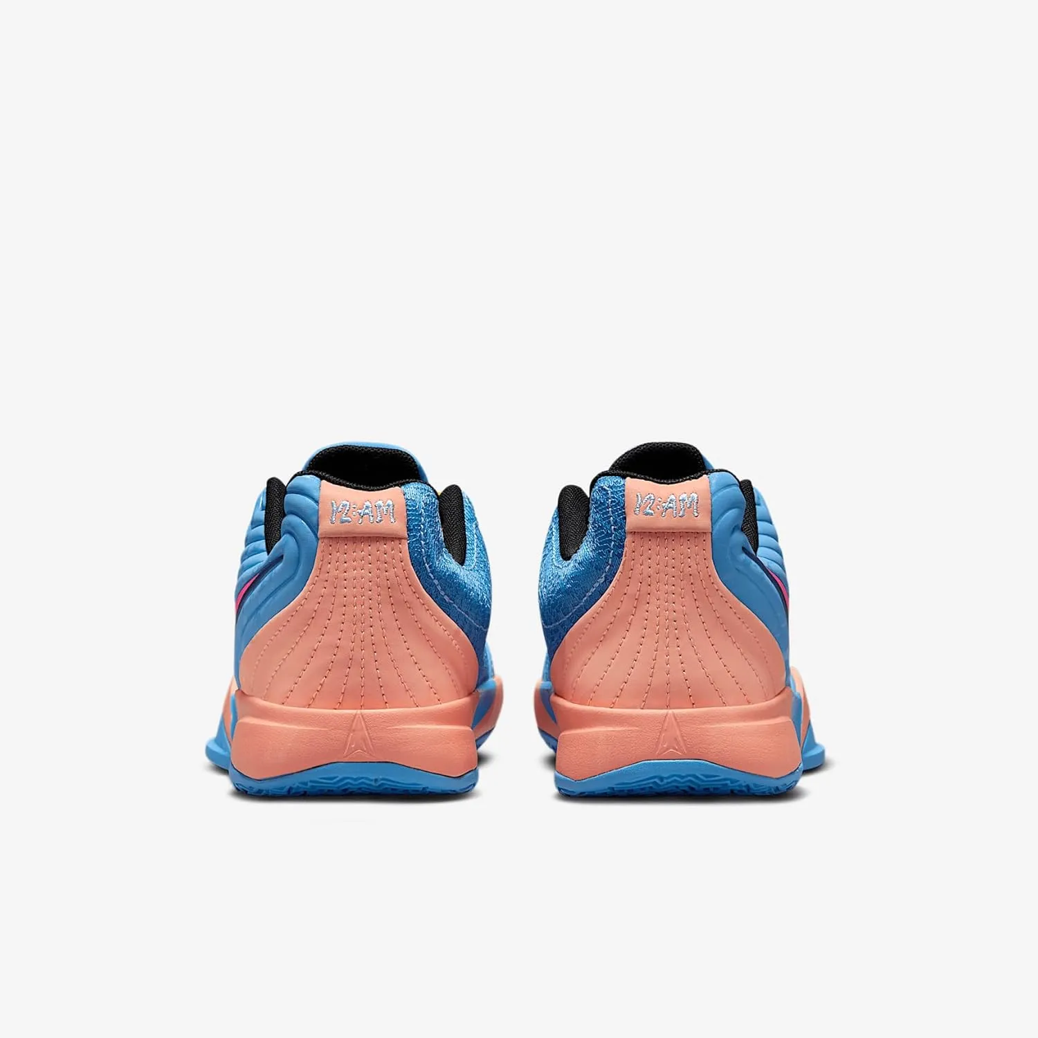 Nike Ja 2 Big Kids' Basketball Shoes (FV5633-402, Blue Beyond/Hyper Pink/Apricot Agate/Blue Void)