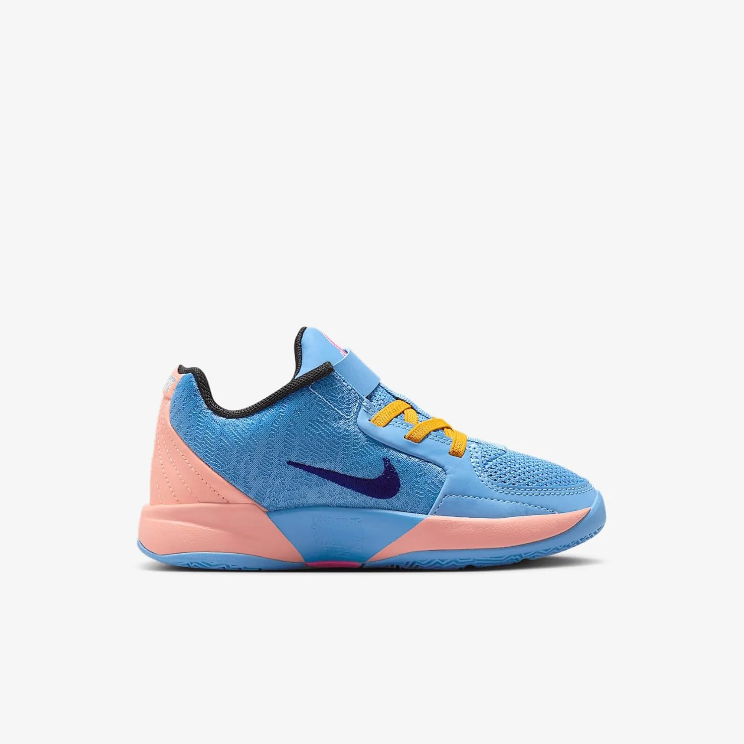 Nike Ja 2 Little Kids' Shoes (FV5634-402, Blue Beyond/Hyper Pink/Apricot Agate/Blue Void)