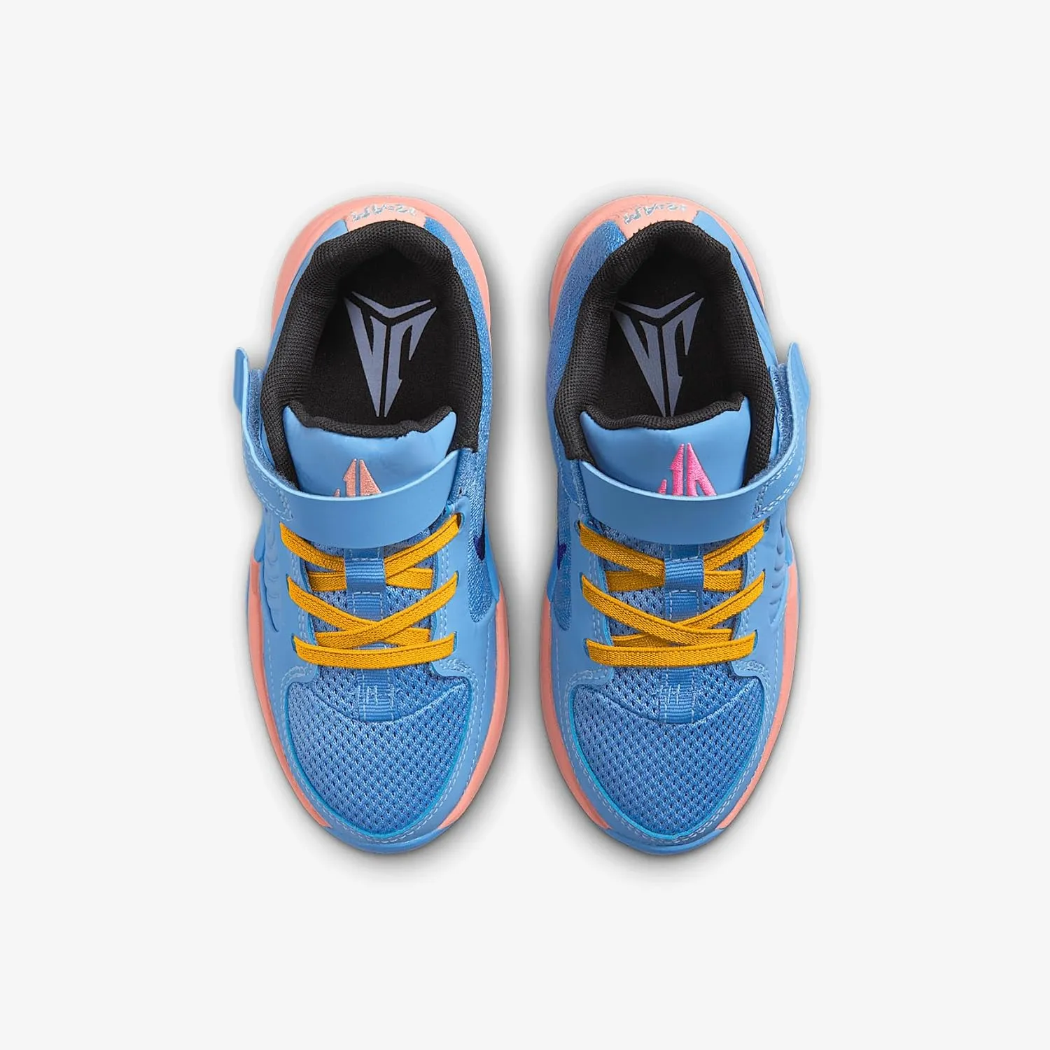 Nike Ja 2 Little Kids' Shoes (FV5634-402, Blue Beyond/Hyper Pink/Apricot Agate/Blue Void)