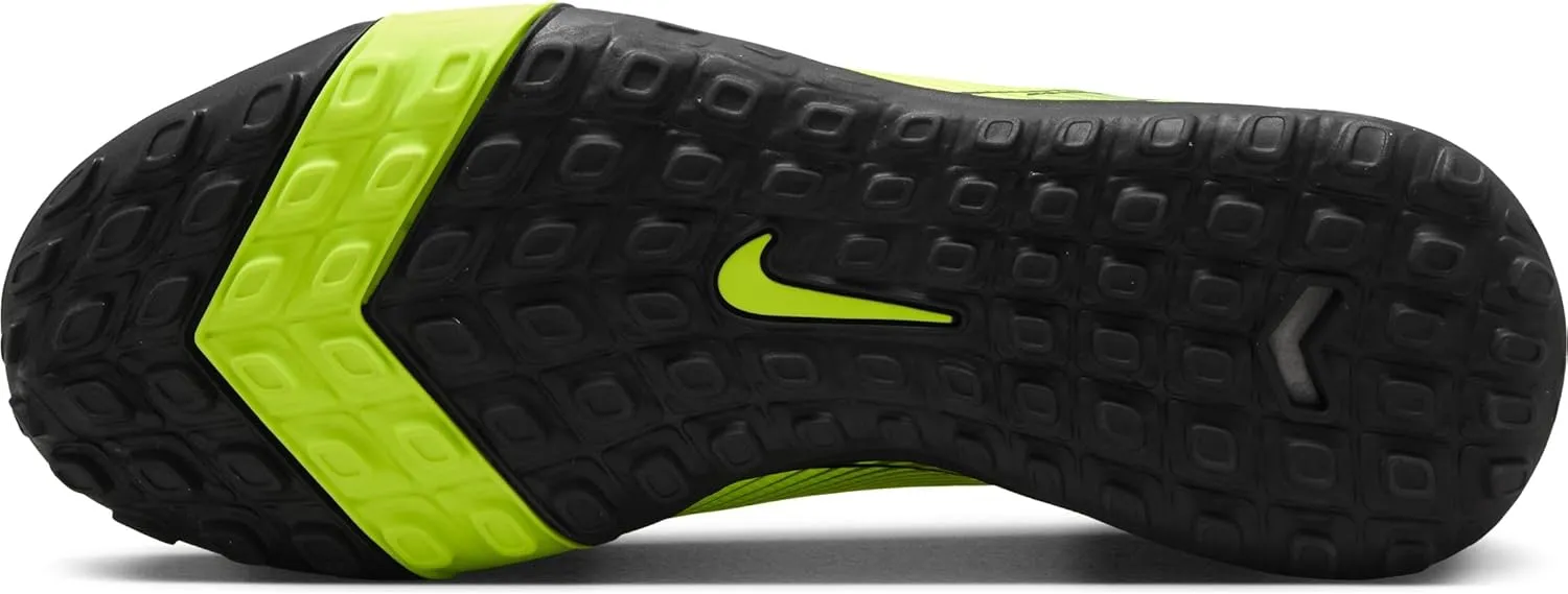 Nike Jr. Mercurial Superfly 10 Academy Little/Big Kids' TF High-Top Soccer Shoes (FQ8310-700, Volt/Black)