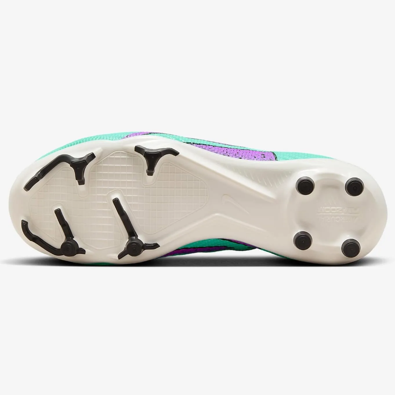 Nike Jr. Mercurial Superfly 9 Pro Little/Big Kids' Firm-Ground High-Top Soccer Cleats (DJ5606-300, Hyper Turquoise/Black/White/Fuchsia Dream)