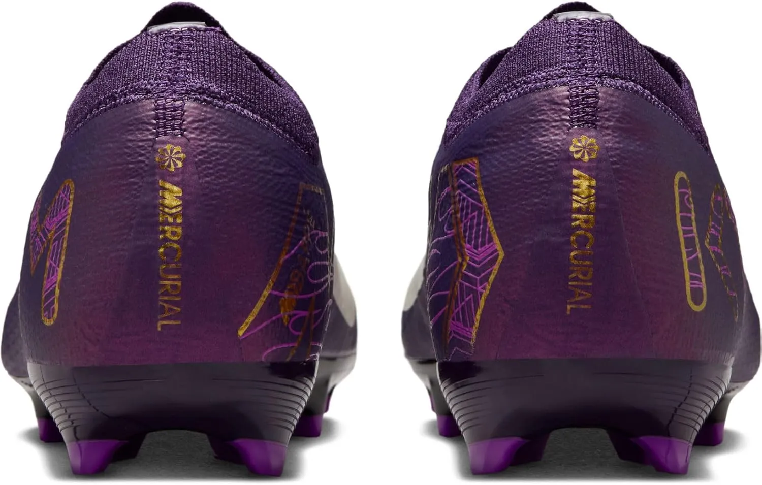 Nike Jr. Mercurial Vapor 16 Pro Kylian Mbappe Big Kids' FG Low-Top Soccer Cleats (HF5450-500, Grand Purple/Pale Ivory)