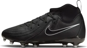 Nike Jr. Phantom Luna 2 Academy Little/Big Kids' MG Soccer Cleats (FJ2603-001, Black/Black)