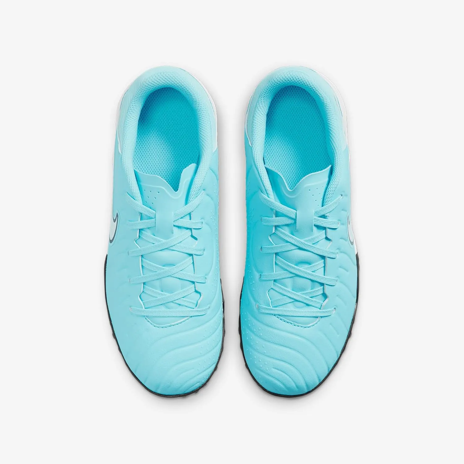 Nike Jr. Tiempo Legend 10 Academy Little/Big Kids' Turf Low-Top Soccer Shoes (DV4351-401, Copa/White)