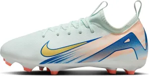 Nike Jr. Vapor 16 Academy Mercurial Dream Speed Big Kids' MG Low-Top Soccer Cleats (FZ1611-300, Barely Green/Crimson Pulse/Metallic Gold Coin) Size 4
