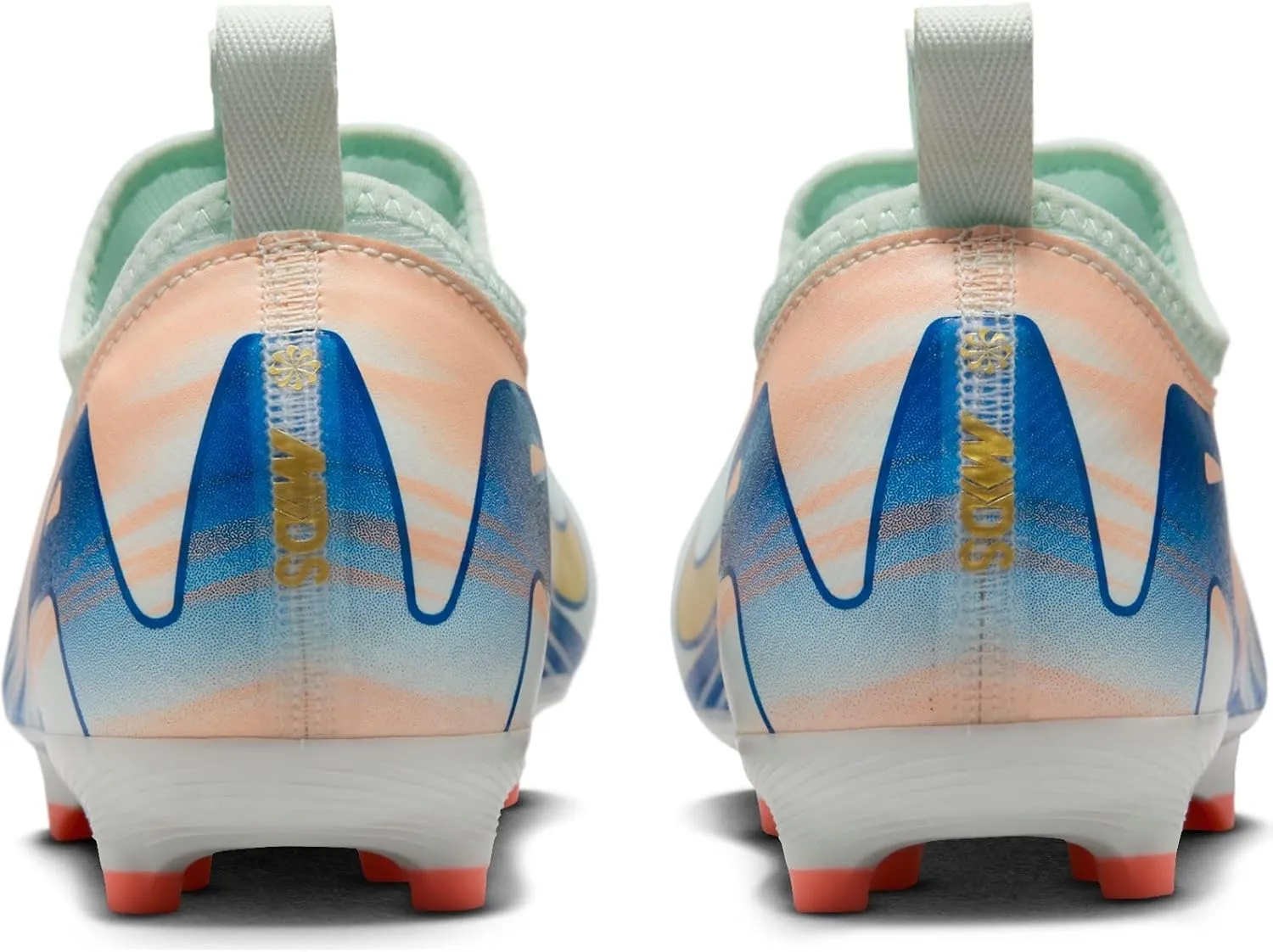 Nike Jr. Vapor 16 Academy Mercurial Dream Speed Big Kids' MG Low-Top Soccer Cleats (FZ1611-300, Barely Green/Crimson Pulse/Metallic Gold Coin)