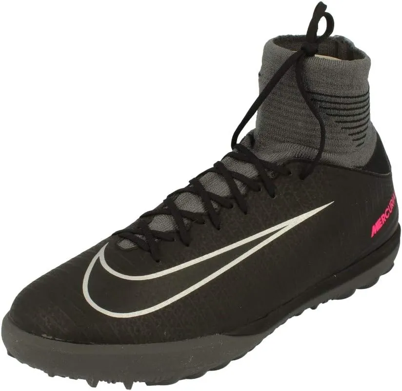 Nike Junior MercurialX Proximo II TF Football Boots 831972 Soccer Shoes (5 Big Kids M, Black Dark Grey 001)