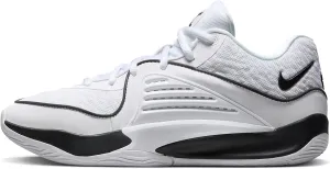 Nike Kid's KD16 Basketball Shoes, White/Black, 7.5 US