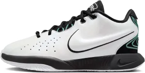 NIKE Lebron XXI Conchiolin Big Kids' Basketball Shoes (FZ7189-100, White/Bicoastal/Photon Dust/Black) Size 1