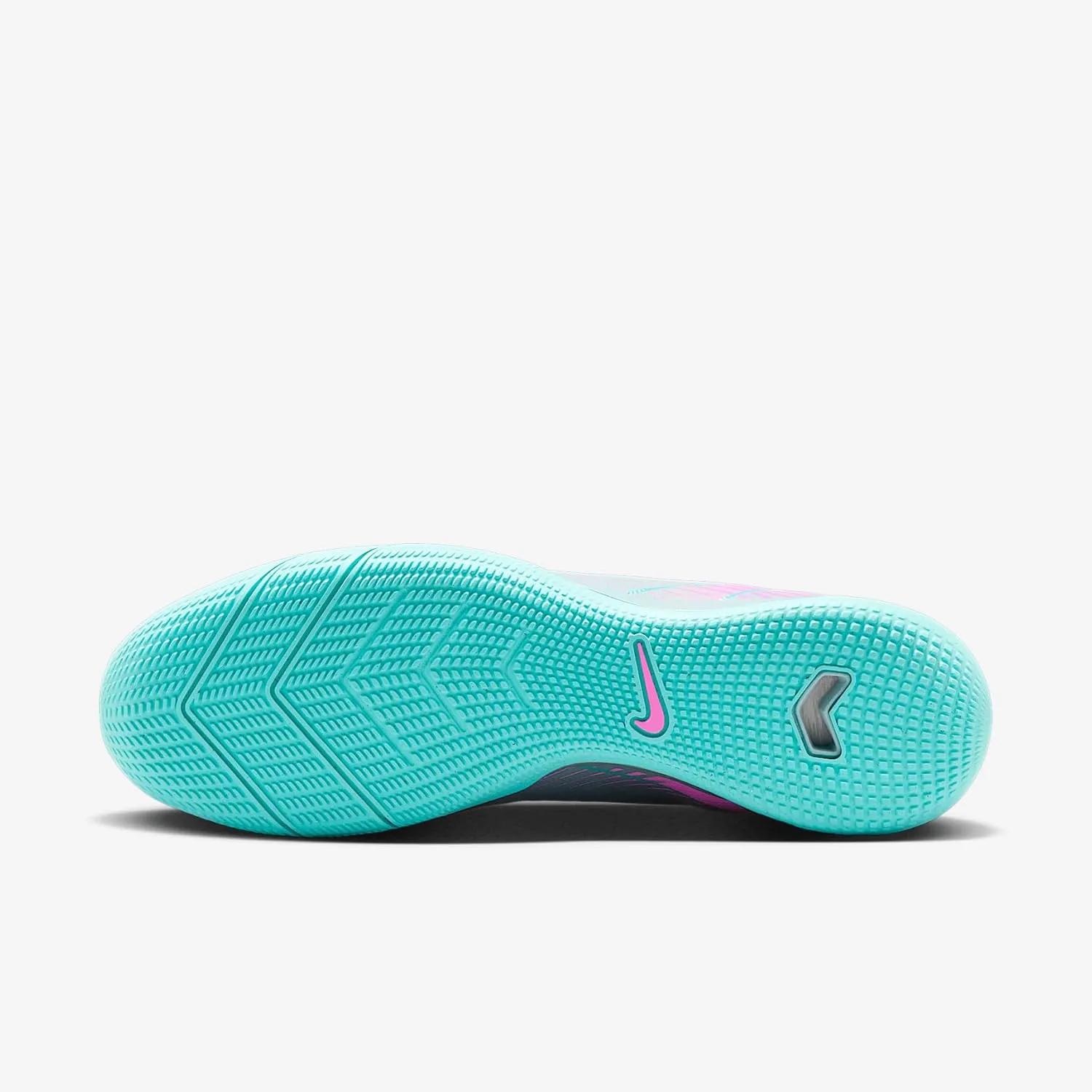 Nike Mercurial Superfly 10 Academy IC High-Top Soccer Shoes (FQ8332-301, Ocean Cube/Pink Blast)