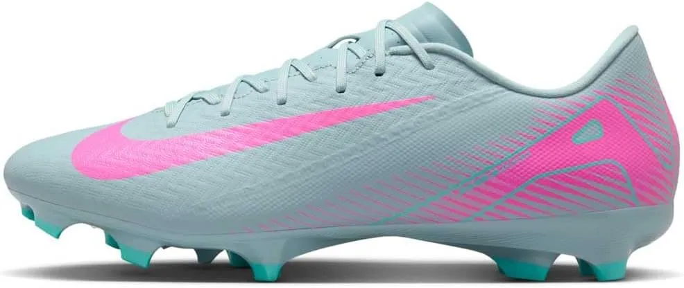 Nike Mercurial Vapor 16 Academy MG Low-Top Soccer Cleats (FQ8374-301, Ocean Cube/Pink Blast)