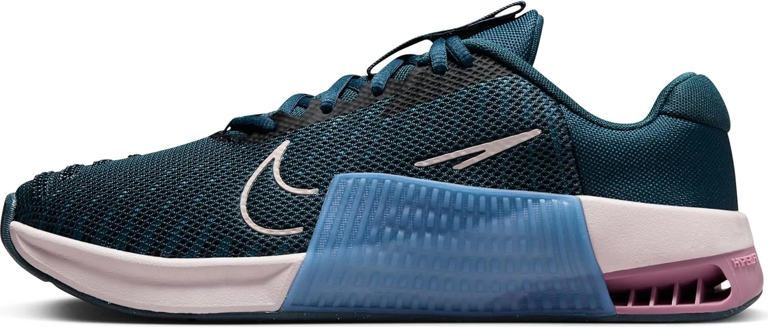 Nike Metcon 9 AMP Women's Workout Shoes (DZ2537-401, Armory Navy/Plum Dust/Aegean Storm/Platinum Violet)