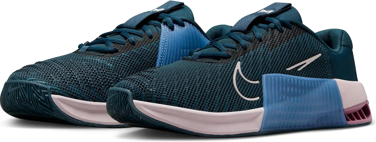 Nike Metcon 9 AMP Women's Workout Shoes (DZ2537-401, Armory Navy/Plum Dust/Aegean Storm/Platinum Violet)