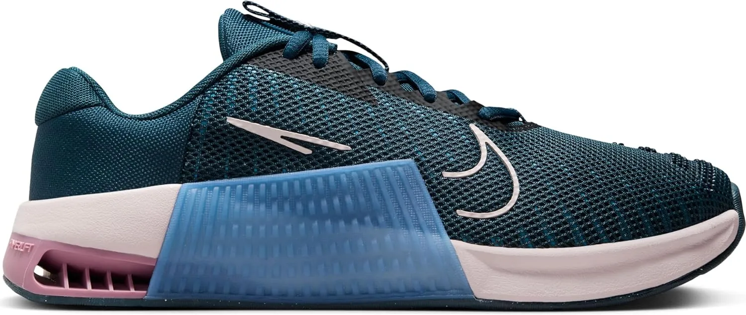 Nike Metcon 9 AMP Women's Workout Shoes (DZ2537-401, Armory Navy/Plum Dust/Aegean Storm/Platinum Violet)
