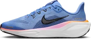 Nike Pegasus 41 Big Kids' Road Running Shoes (FN5041-403, Royal Pulse/Astronomy Blue/Laser Orange/Black) Size 4