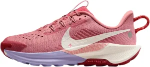 Nike Pegasus Trail 5 Big Kids' Running Shoes (FV5638-600, Red Stardust/Sail/Lilac Ice/Mars Stone)