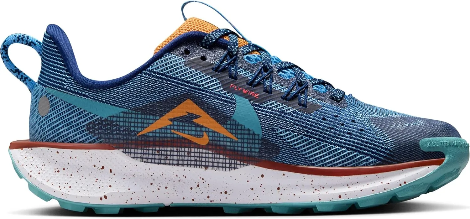 Nike Pegasus Trail 5 Big Kids' Trail Running Shoes (FV5638-400, Blue Void/Blue Beyond/Photo Blue/Monarch)