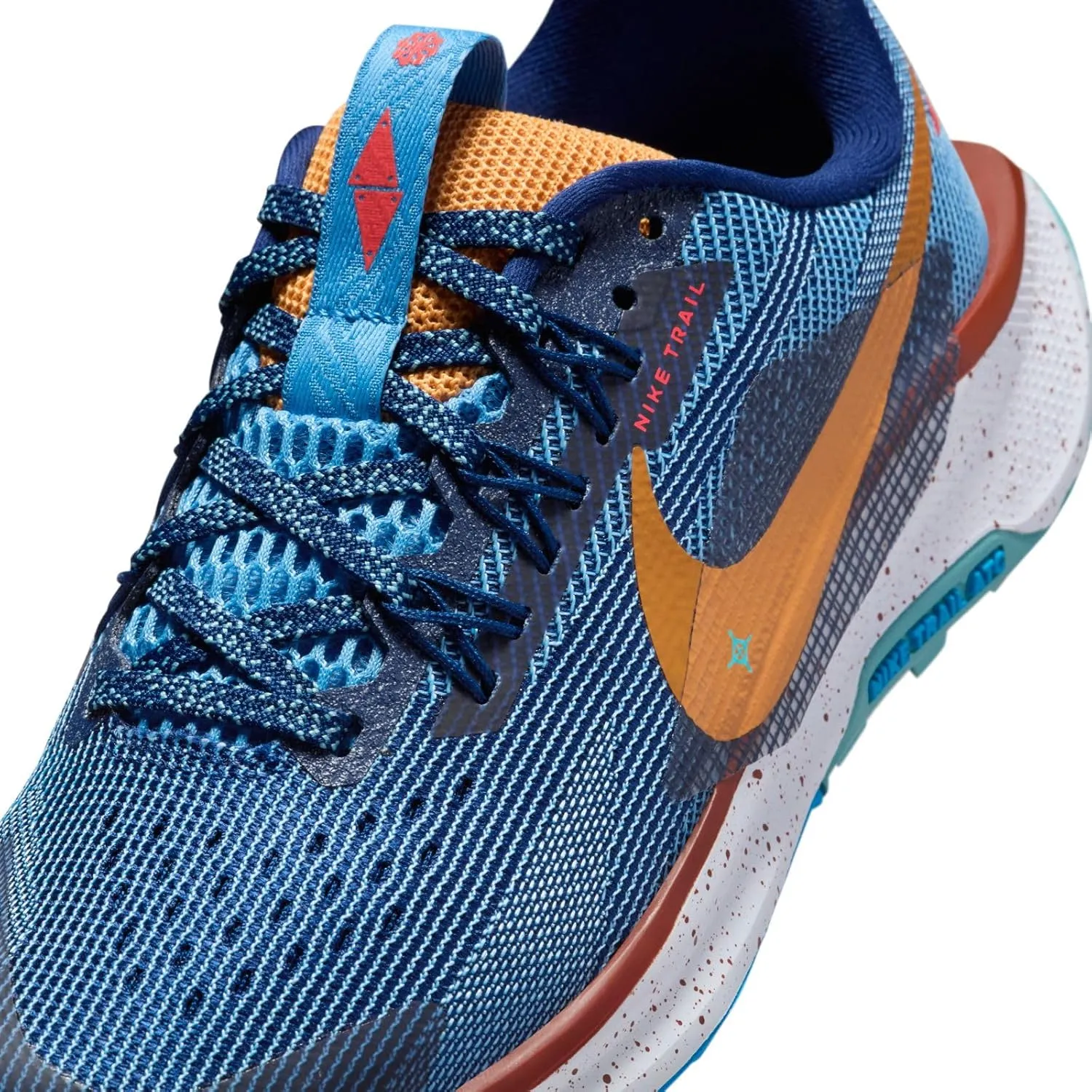 Nike Pegasus Trail 5 Big Kids' Trail Running Shoes (FV5638-400, Blue Void/Blue Beyond/Photo Blue/Monarch)