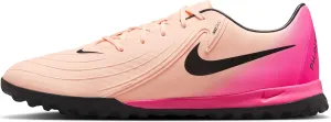 Nike Phantom GX 2 Academy TF Low-Top Soccer Shoes (FJ2577-800, Crimson Tint/Pink Blast/Black)